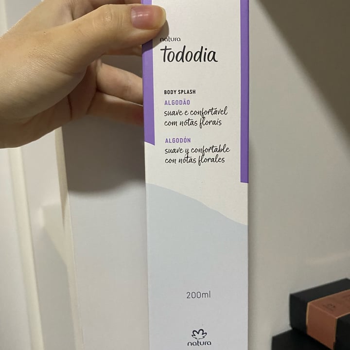 review photo of Natura Body Splash Algodão shared by @gabbynakamura on 07 Jul 2022 - review