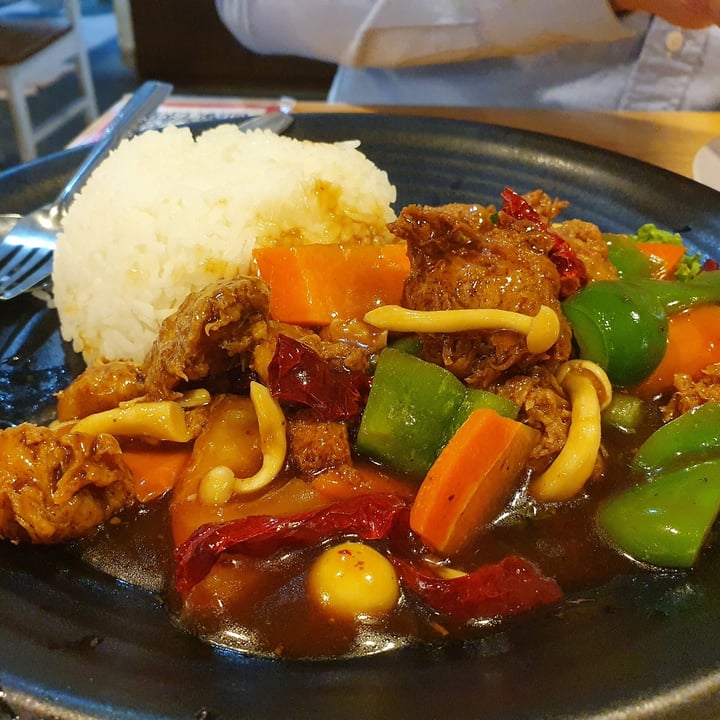 photo of Zi Zai Vegetarian Gong Bao Chicken Rice shared by @ybgfry on  14 Oct 2020 - review