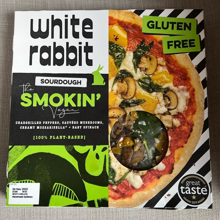 photo of The White Rabbit The Smokin Vegan Pizza shared by @fraulicia on  30 Oct 2022 - review