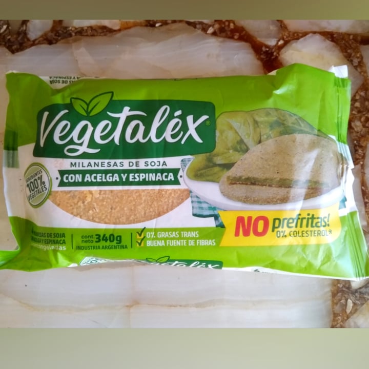 photo of Vegetalex Milanesa de Soja con Acelga y Espinaca shared by @natyvegan on  11 Oct 2020 - review