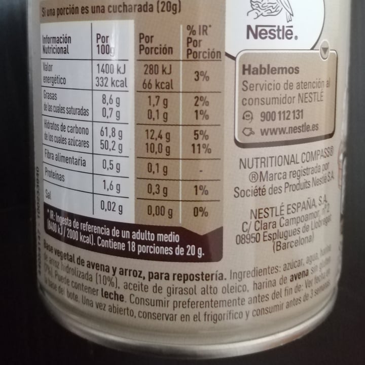 photo of Nestlé Leche Condensada La Lechera shared by @danvavidan on  14 May 2021 - review
