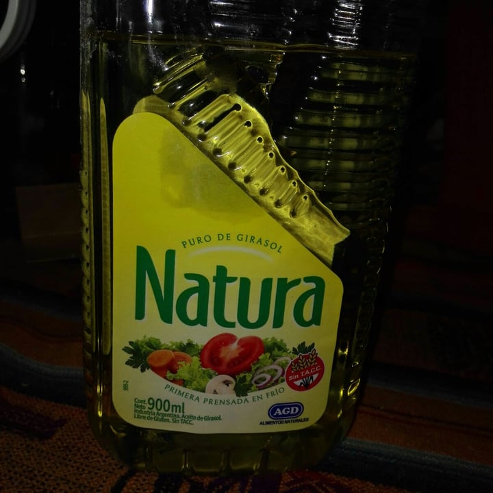 photo of Natura Aceite Puro De Girasol shared by @compasionveganaarg on  01 Feb 2021 - review