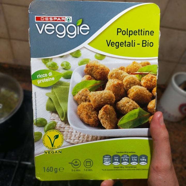 photo of Despar Veggie Polpettine vegetali shared by @lisabonisiol on  19 Sep 2021 - review