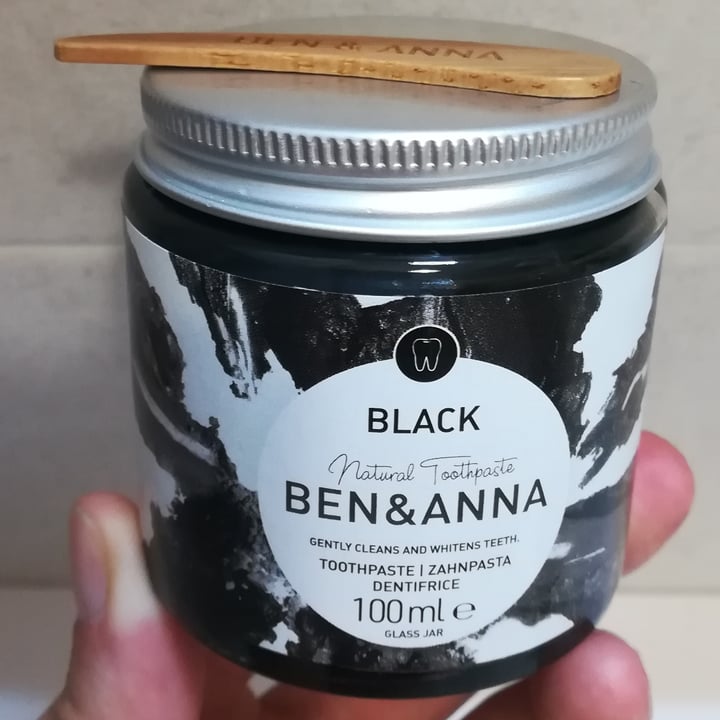 photo of Ben & Anna Black natural toothpaste shared by @darials on  29 Jul 2022 - review