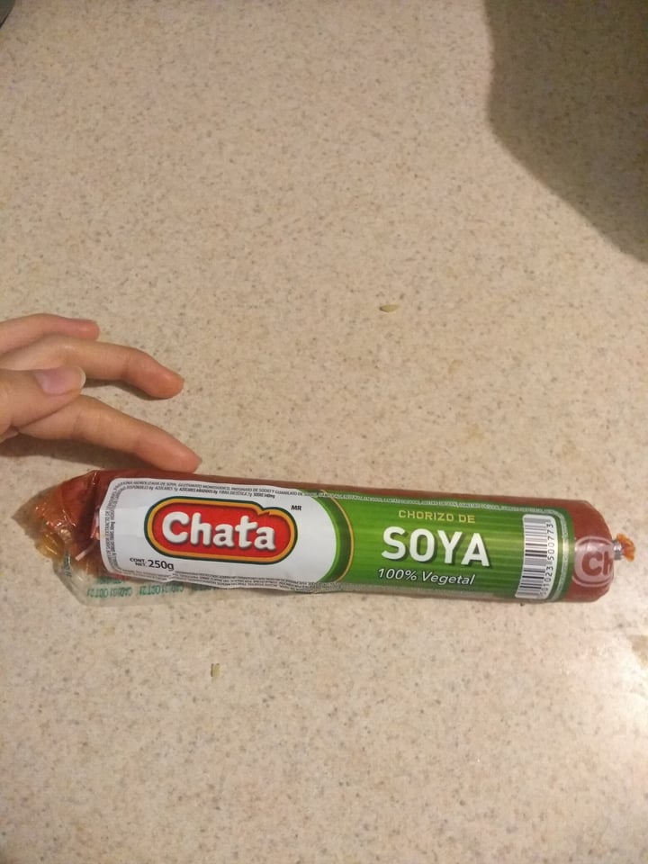photo of La Chata Chorizo de soya shared by @asofialara on  30 Sep 2021 - review