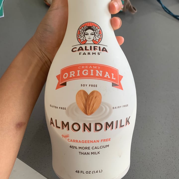 review photo of Califia Farms Almond Milk Original Creamy shared by @articoke on 29 Jun 2020 - review