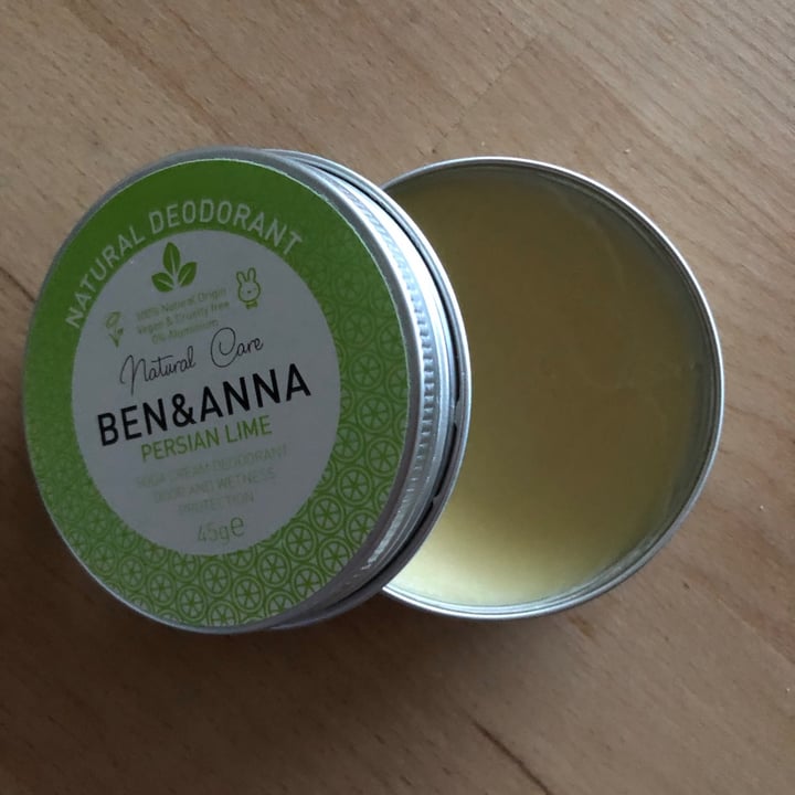photo of Ben & Anna Deodorant In Pot shared by @sunfloweryellow on  30 Jun 2021 - review