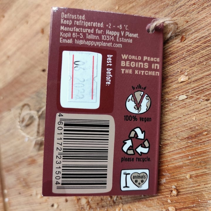 photo of Happy V Planet Vegan Hardwood Smoked Pepperoni shared by @thekindseed on  14 Mar 2022 - review