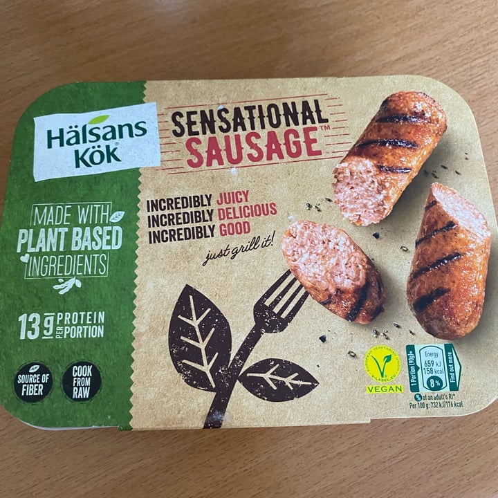 review photo of Hälsans kök Sensational sausage shared by @miniribeiro on 01 May 2022 - review