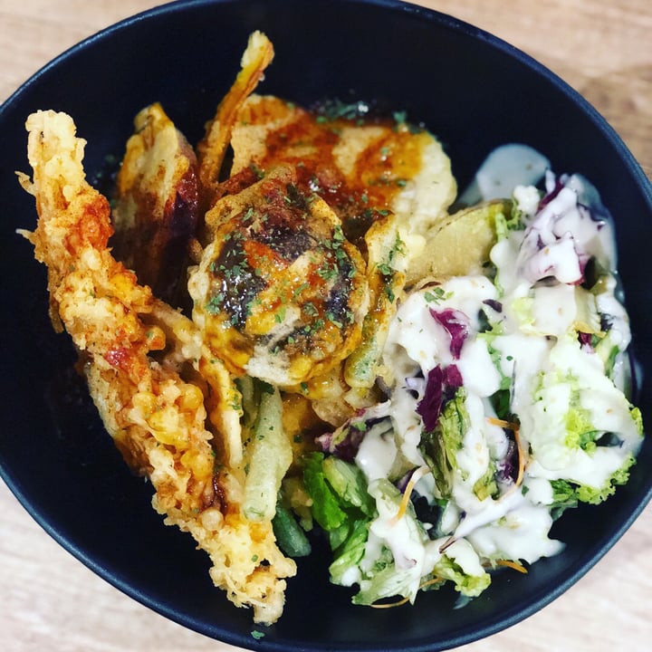 photo of Saute-San Japanese Tendon Salad Rice shared by @teoyanru on  04 Nov 2018 - review