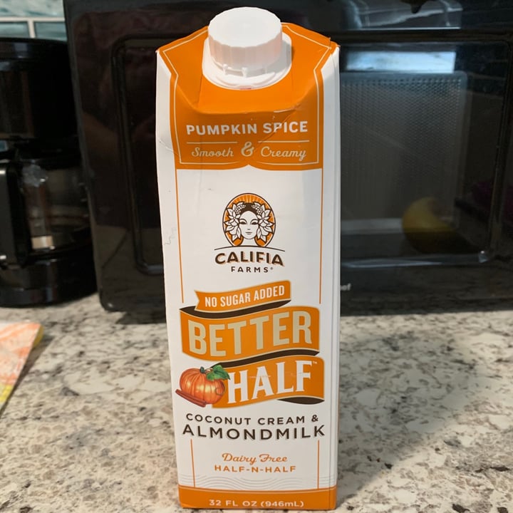 photo of Califia Farms Pumpkin Spice Better Half shared by @onehungryvegan on  08 Oct 2020 - review
