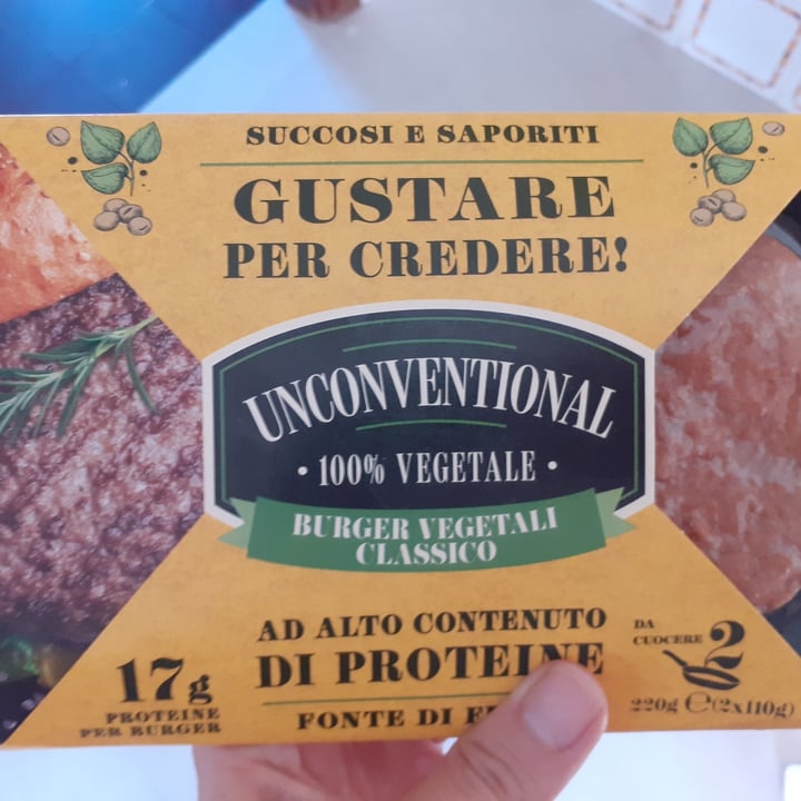review photo of Unconventional Burger Vegetale Classico - Classic Burger shared by @simonap91 on 20 Jun 2022 - review