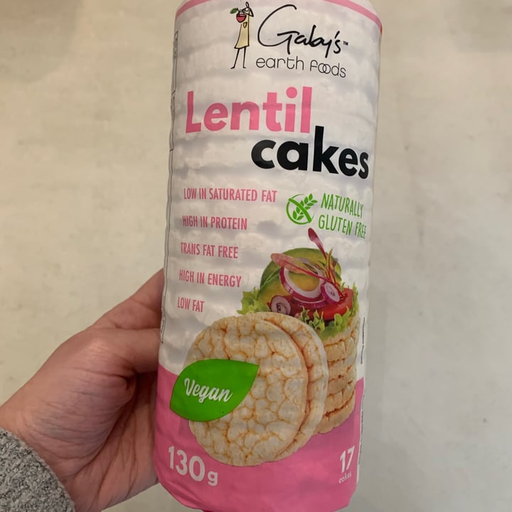 review photo of Gaby’s Earth Foods Lentil Cakes shared by @kyrapape on 26 Aug 2021 - review