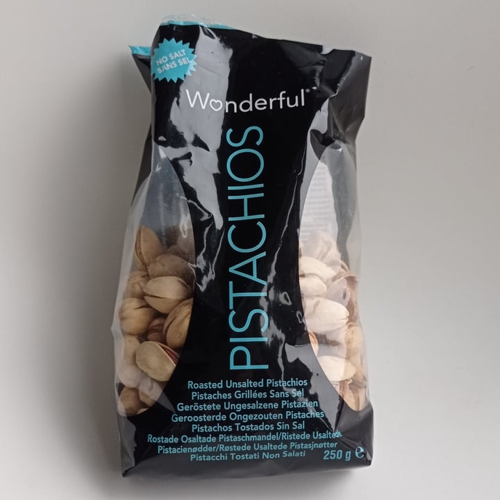 photo of Wonderful (Pistachios) Roasted unsalted pistachios shared by @koyott on  27 Dec 2021 - review