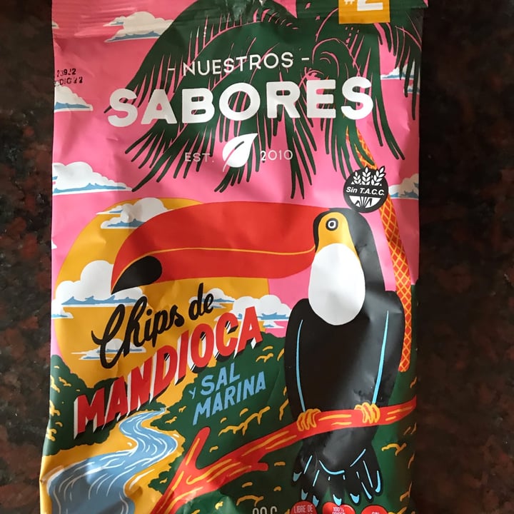 review photo of Nuestros Sabores Chips De Mandioca shared by @chocoamargo on 24 Oct 2022 - review
