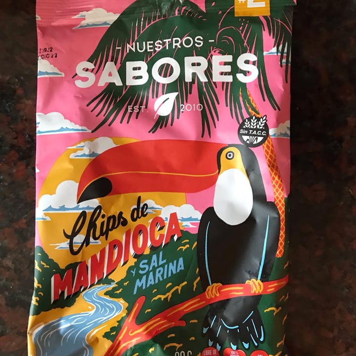 photo of Nuestros Sabores Chips De Mandioca shared by @chocoamargo on  24 Oct 2022 - review