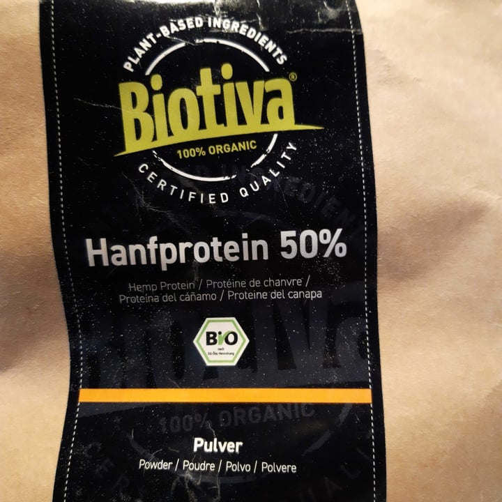 photo of Biotiva Hanfprotein shared by @paolaeluna on  30 Apr 2021 - review
