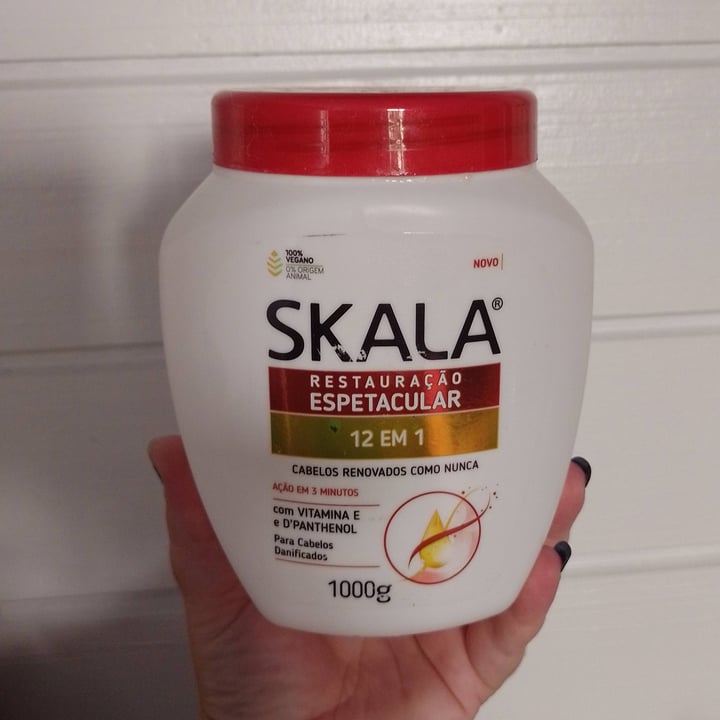 photo of Skala creme de tratamento condicionador restauração 12 em 1 plus shared by @anapaulaalves on  27 Apr 2022 - review