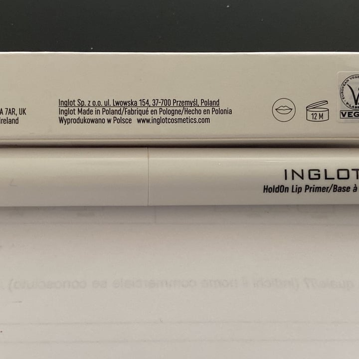 photo of Inglot HoldOn Lip Primer shared by @stsiesa on  15 Jun 2022 - review