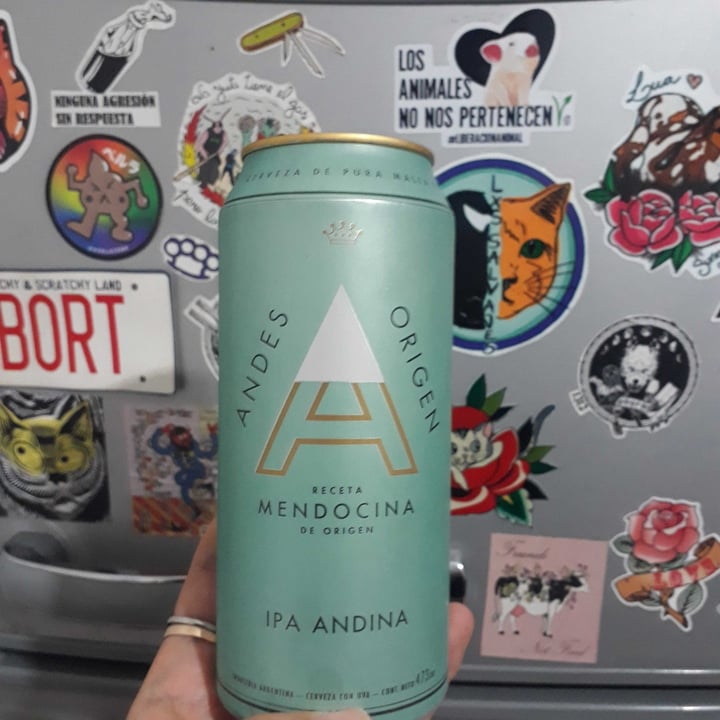 photo of Andes Cerveza Ipa Andina shared by @sritavegan93 on  15 Jun 2021 - review