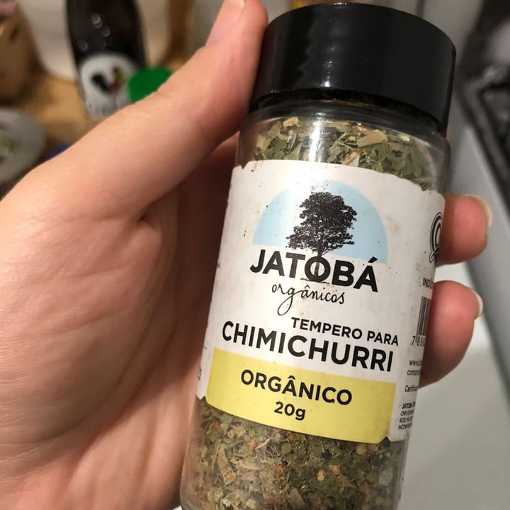 photo of Jatobá Orgânicos Chimichurri shared by @camilassmendonca on  15 May 2022 - review