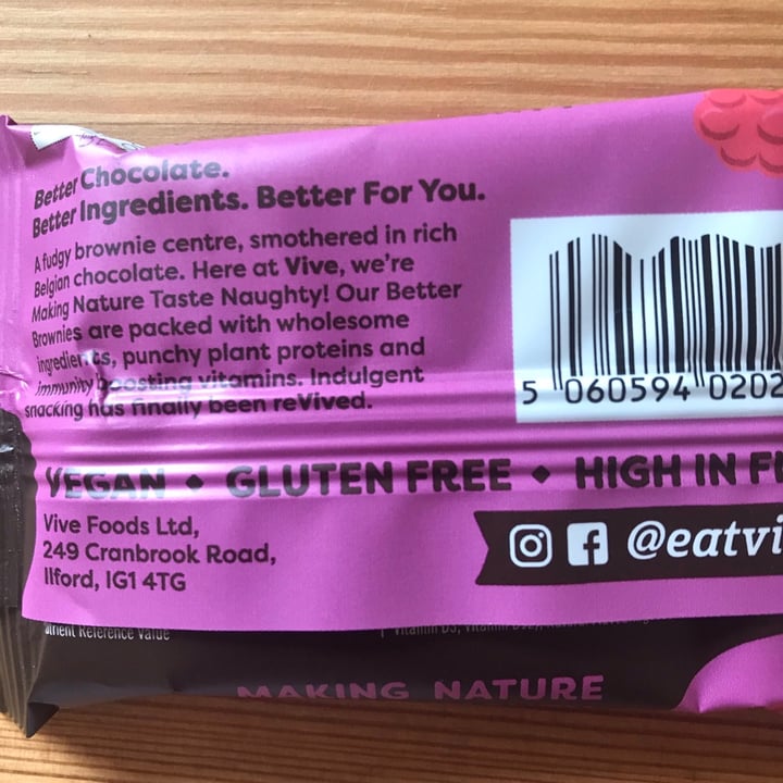 photo of Vive Better Brownie Choc Berry shared by @lennyb on  23 Jun 2021 - review