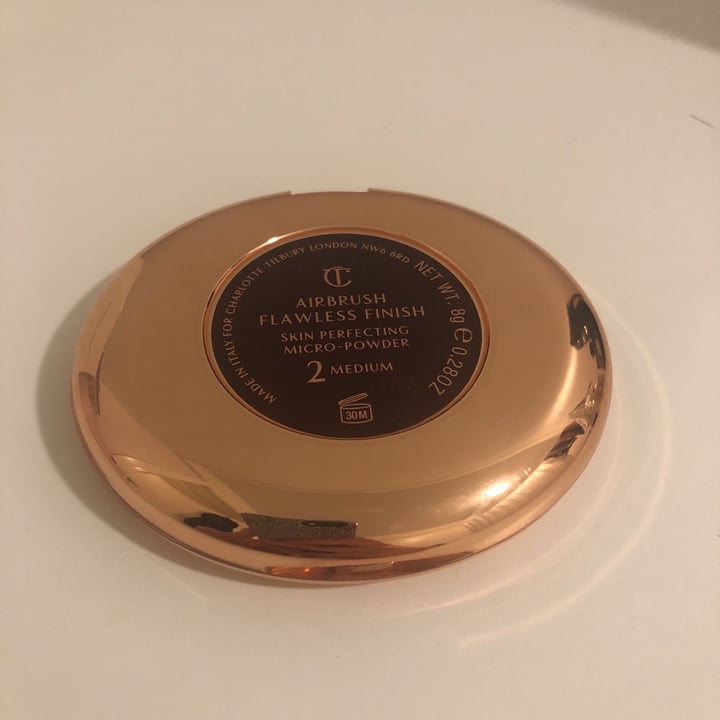 photo of Charlotte Tilbury Airbrush Flawless Finish 2 Medium shared by @figaro on  29 Apr 2020 - review