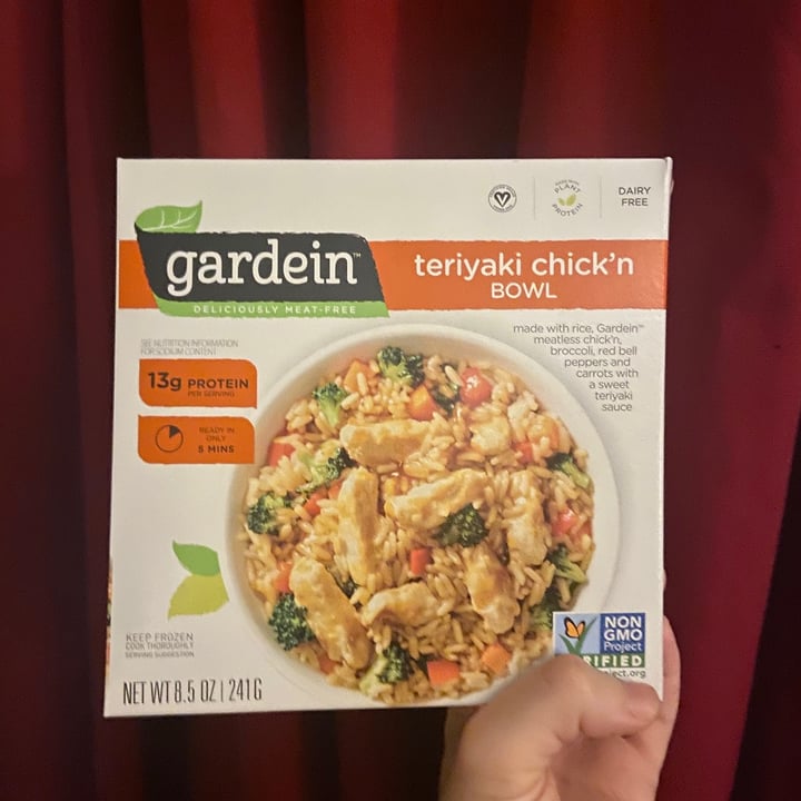photo of Gardein Teriyaki Chick’n Bowl shared by @miaomiao9991 on  04 Feb 2021 - review