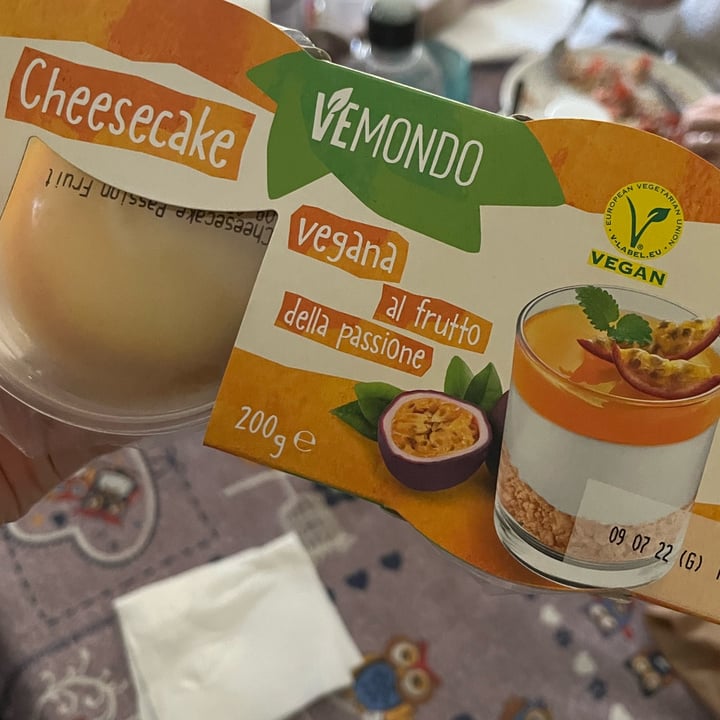 photo of Vemondo  Cheesecake Passionsfrucht shared by @amyberti6 on  01 Aug 2022 - review