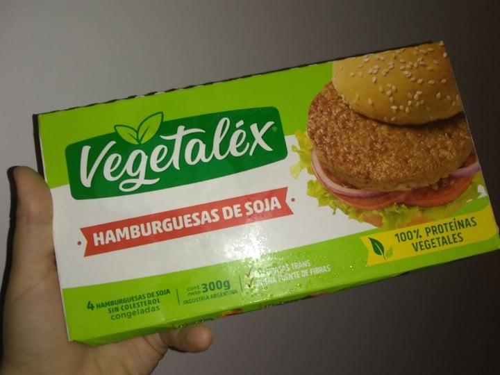 photo of Vegetalex Hamburguesas de Soja shared by @purofuegovegan on  05 Apr 2020 - review
