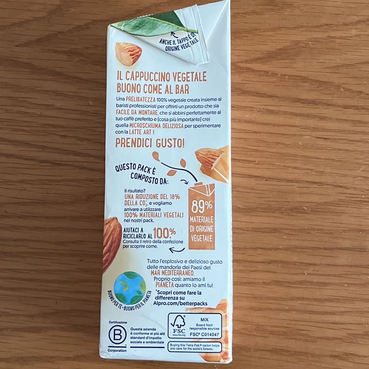 photo of Alpro Barista Mandorla shared by @virgiveg on  01 May 2022 - review