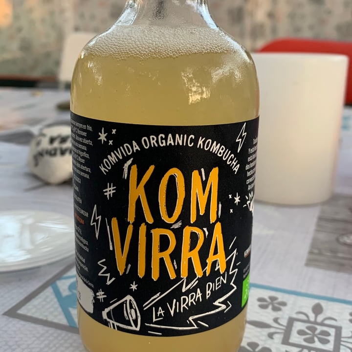 photo of KomVida Kombucha Komvirra shared by @activxlosanimales on  29 Jul 2021 - review