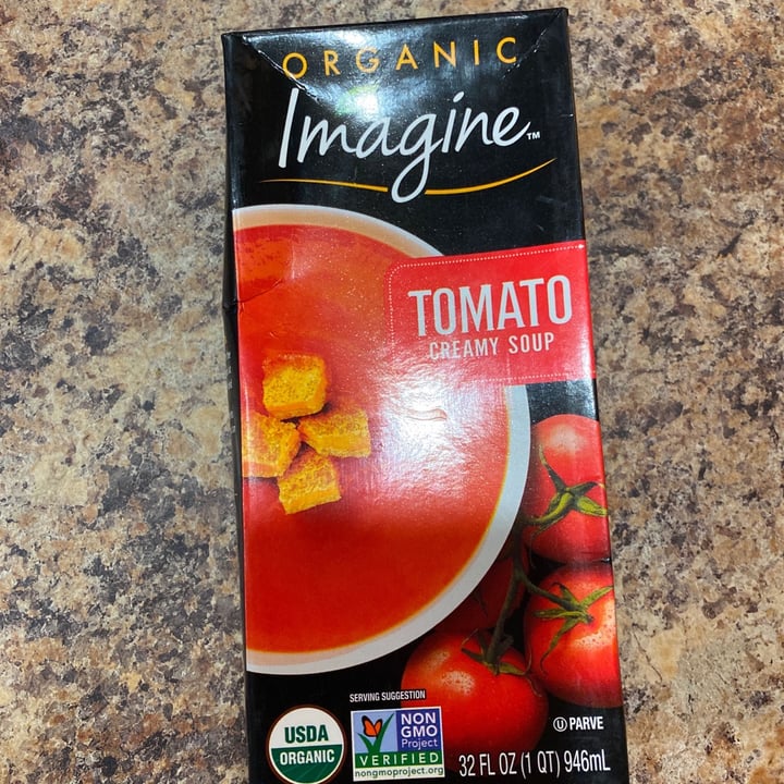 photo of Imagine Foods Tomato Creamy Soup shared by @evyndella on  31 May 2020 - review