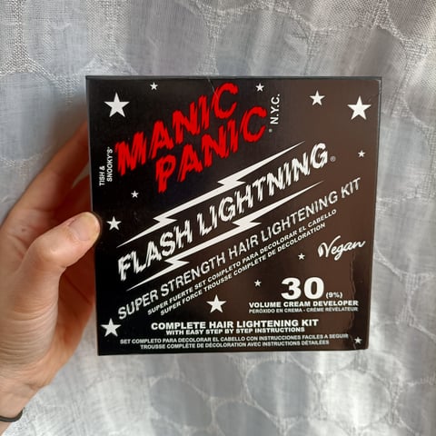 Manic Panic - Flash Lightning 30 Volume Cream Developer - Bleach Kit