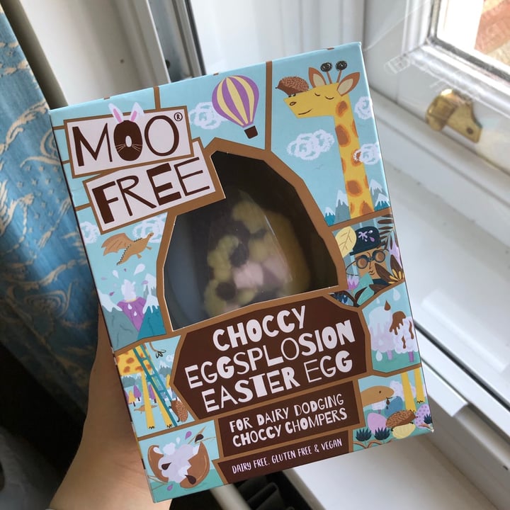 photo of Moo Free Choccy Eggsplosion Easter Egg shared by @yourlocalvegan on  06 Apr 2021 - review