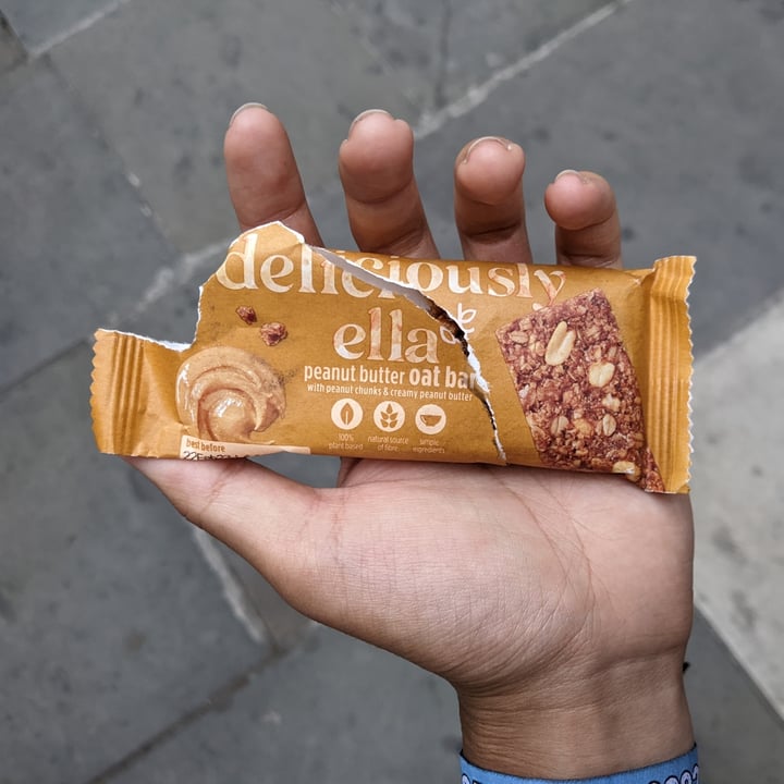 photo of Deliciously Ella Peanut Butter Oat Bar shared by @katchan on  28 Jul 2022 - review