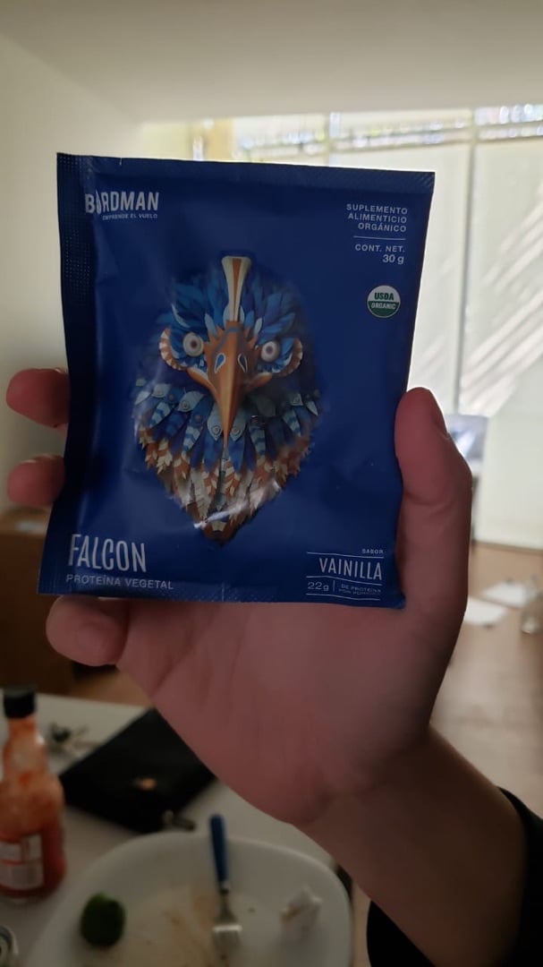 photo of Birdman Falcon Proteína Vegetal Sabor Vainilla shared by @coralgzz on  21 Feb 2020 - review