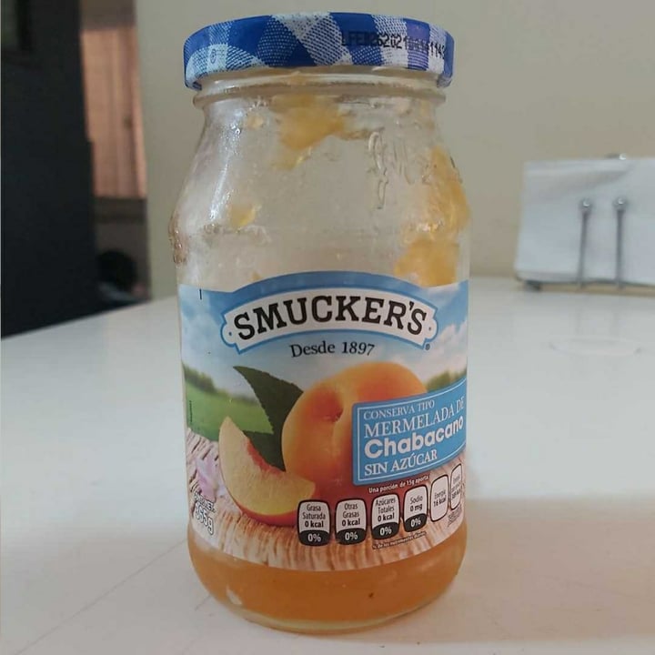 photo of Smucker's Mermelada De Chabacano Sin Azúcar shared by @diegoseprod on  04 Jun 2020 - review