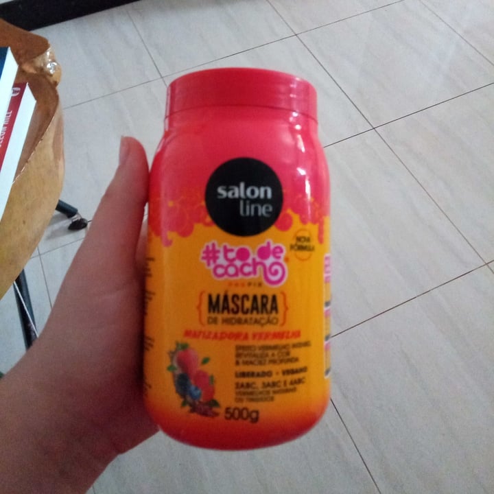review photo of Salon line Máscara De Hidratação Matizadora Vermelha shared by @veganis on 14 Nov 2022 - review