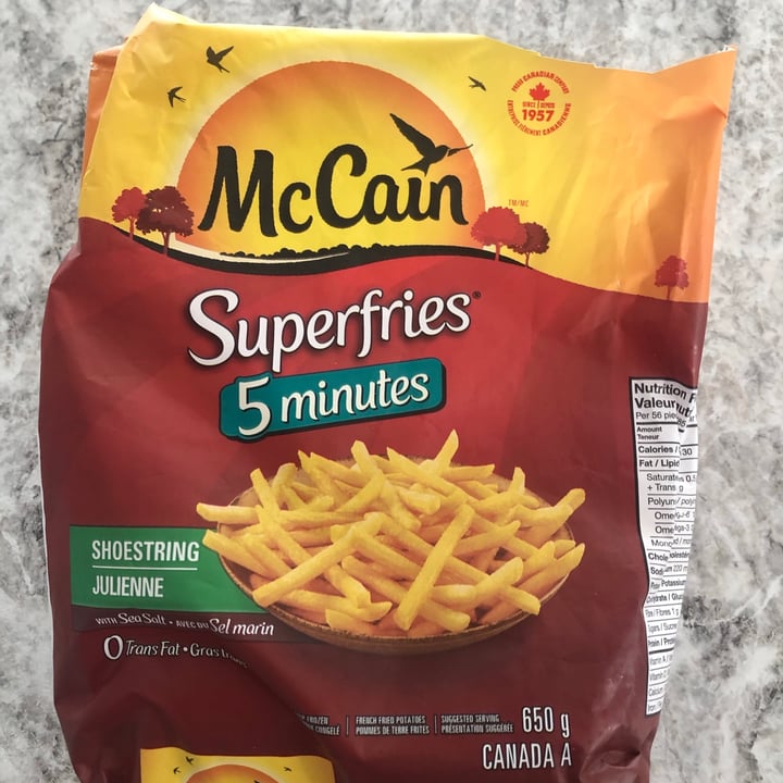 photo of McCain Superfries 5 Minutes shared by @terrilee on  02 May 2020 - review