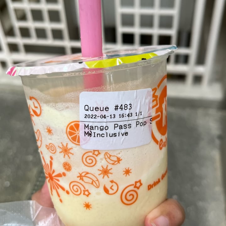 photo of each a cup - West Mall Mango Passion Pop Smoothie shared by @funky on  13 Apr 2022 - review