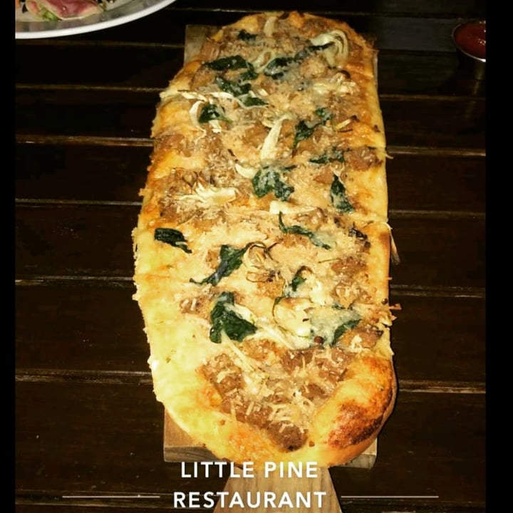photo of Little Pine Restaurant Fennel flat bread pizza shared by @vegohvegan on  03 Jul 2019 - review