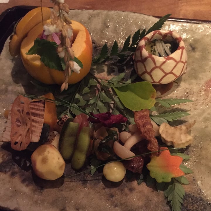review photo of Kajitsu Shojin Cuisine multi-course meal shared by @victorianostalgic on 05 May 2020 - review