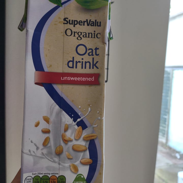 photo of SuperValu organic oat drink shared by @annanever on  17 Jun 2022 - review