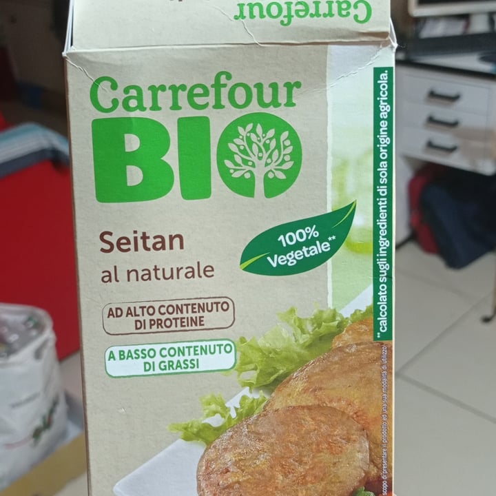 photo of Carrefour Bio Seitan Al Naturale shared by @elenaaio on  13 May 2022 - review