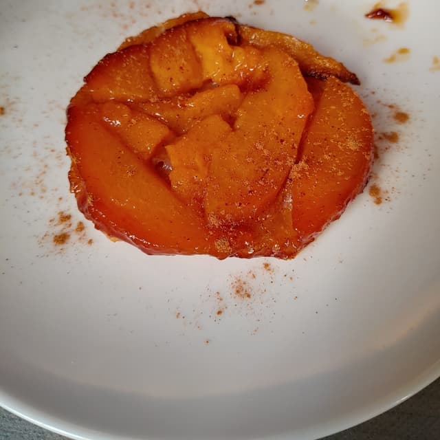 Photo du plat “Tatin de melocotón”