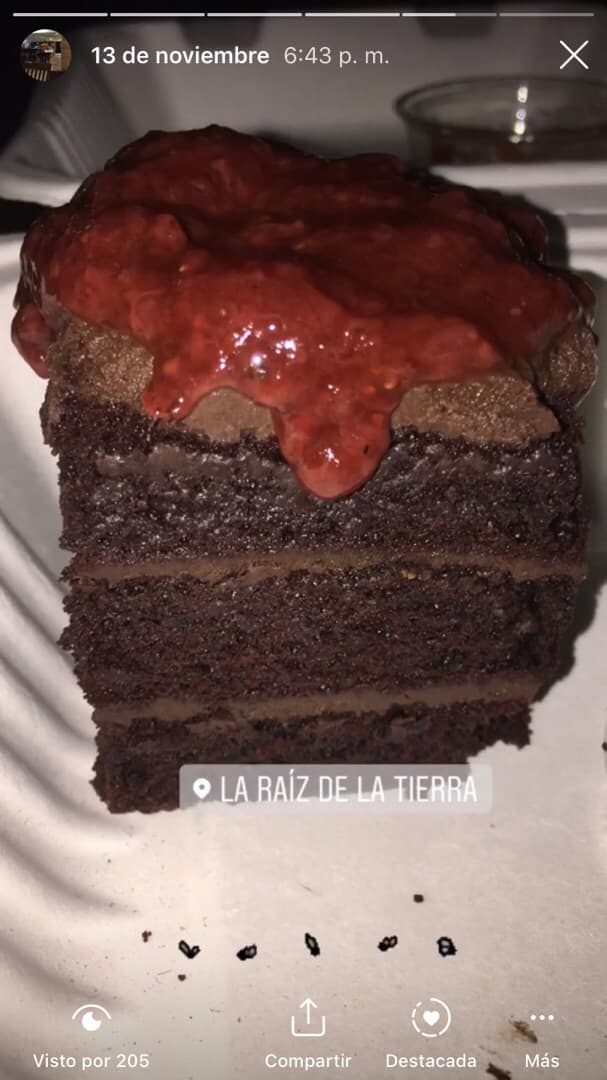 「Pastel De Chocolate」の料理の写真