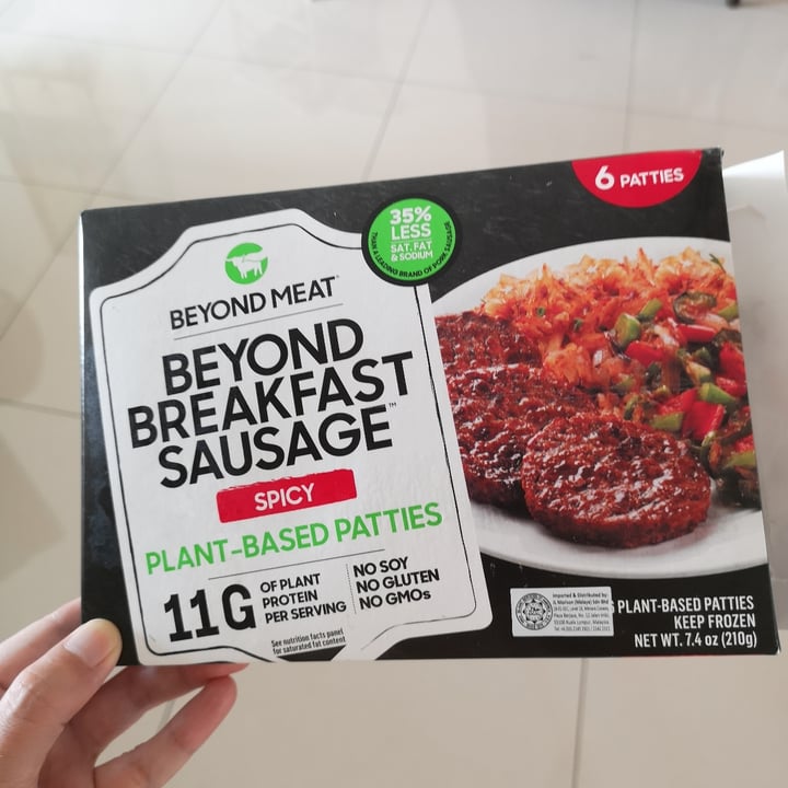 photo of Beyond Meat Beyond Breakfast Sausage Spicy shared by @synthwave0470 on  24 Feb 2022 - review