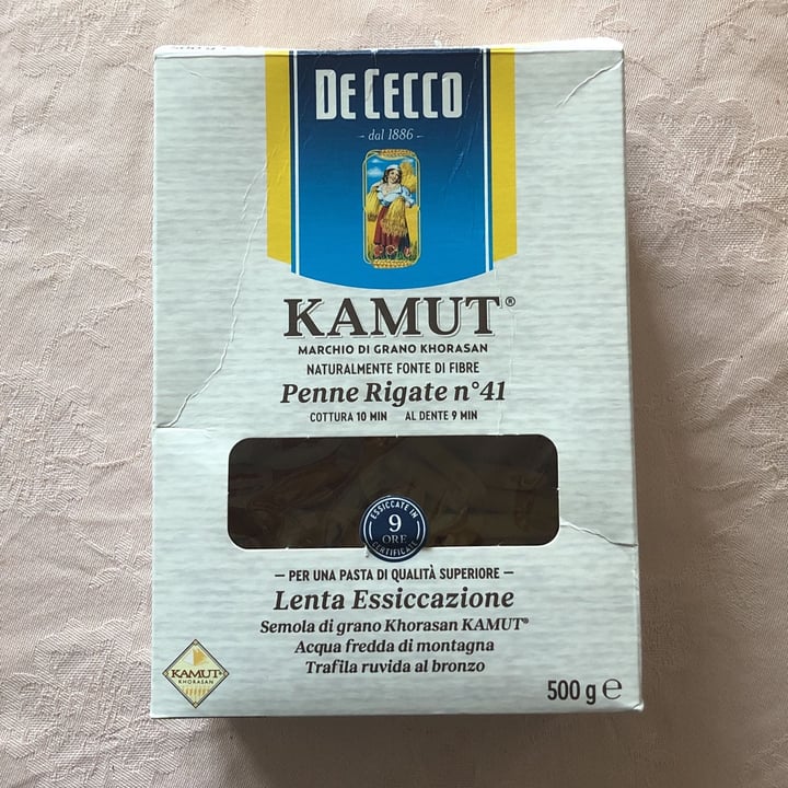 photo of De cecco Kamut penne rigate 41 shared by @daniasc on  23 Mar 2022 - review