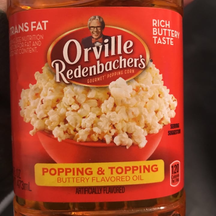 photo of Orville Redenbacher's Popping Topping Butter Flavored Oil shared by @domfigielek on  31 Dec 2020 - review